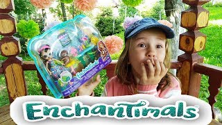 #Мультик Куклы Энчантималс на вечеринке #Junglewood #Enchantimals Салон Красоты Сэлы Ленни и Трибоди