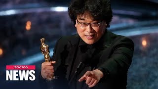 'Parasite' wins best Original Screenplay at 92nd Academy Awards