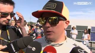 Kimi Räikkönen Interview after Hungarian GP 2013