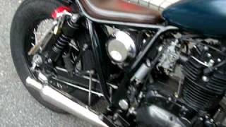 Kawasaki250TR chopper !  Happy tandem ride !!