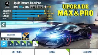 Asphalt 8 - Apollo Intensa Emozione Upgrade (MAX & PRO)
