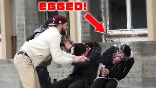 EIER AUF KOPF PRANK ! | PvP