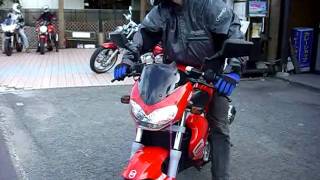 Women Riders  gilera 180　ジレラ DNA180　GILERA dna 180