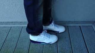 2013 Jordan V Grapes On Feet- Jeans, Khaki, and Shorts [HD]