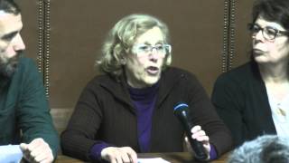 Presentación de candidatura de Manuela Carmena En San Carlos Borromeo