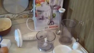Погружной блендер BOSCH. Что хотел, то и купил.