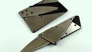 Складной нож-кредитка с AliExpress.