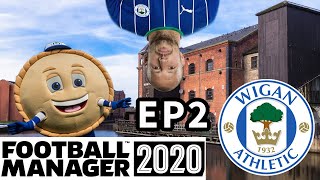 FM 20 - Pie in the Sky EP2 - Wigan Athletic Football Manager 2020 Beta Save