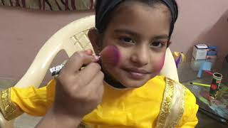 QAWWALI DANCE MAKEUP | makeup for qawwali | kids makeup | dance makeup for kids | VANIA KIDS ZONE |