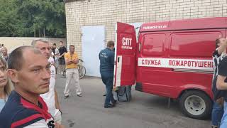 Пожар в Торговом центре на Ярмарке.  26.06.19