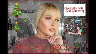 CLOSED*GIVEAWAY* | Vlogmas DEC. 7-9 | Brittany Elizabeth