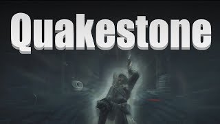 Dark Souls 3 - Quakestone Hammer is truly a work of art.