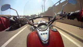 Kawasaki Vulcan 1500 Classic - GoPro Video