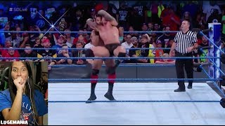 WWE Smackdown 8/8/17  Randy Orton vs Jinder Mahal