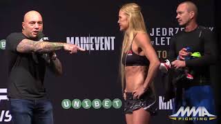 На UFC 193 взвешивание: Ронда Роузи против Холли Холм