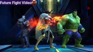 Marvel Future Fight - T2 Angela v Supergiant (No Strikers)