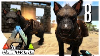 ARK: Survival Evolved - Hyaenodon TAME! 100% Imprinted Quetz! & More! Carbinites Server [S1-E08]