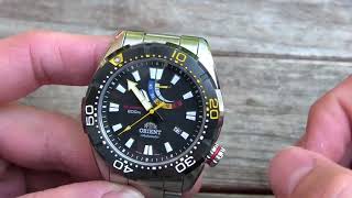 Affordable Dive Watch with Power Reserve - Orient M Force Bravo SEL0A001B0 Review