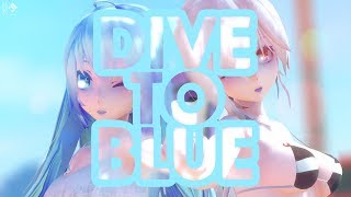 【MMD PV】Tda式Bikini Haku & Summer MikuでDive To Blue