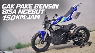 MOTOR LISTRIK ZERO DS CUSTOM #AtenxKatros