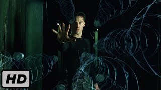 Нео останавливает пули. Матрица. (10/10) | 1999 | HD
