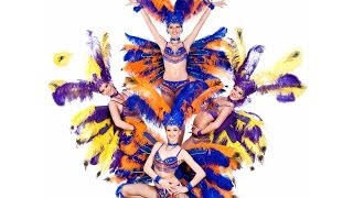 Танец "Бразилия". Перьевое шоу. Латина.  "Brazil". Down the show. Latina.