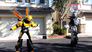 Transformers: Bumblebee vs Megatron