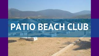 PATIO BEACH CLUB 4* Турция Дидим обзор – отель ПАТИО БИЧ КЛАБ 4* Дидим видео обзор