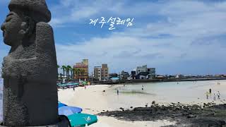 제주도 금능해수욕장 물놀이하기 좋은 바다