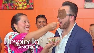 Pusimos a prueba el paladar de Kevin Ortiz con distintos tipos de mole