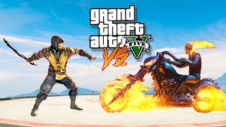 ПРИЗРАЧНЫЙ ГОНЩИК ПРОТИВ СКОРПИОНА В GTA 5! - БИТВА ПРИЗРАЧНОГО ГОНЩИКА И СКОРПИОНА ГТА 5!