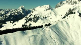 La Chapelle d'Abondance vue du ciel