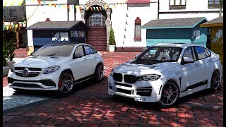 GTA V | LUMMA CLR X6 R VS. BRABUS GLE COUPE 850 | GTA 5