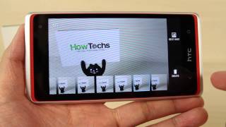 How to use the camera or camcorder on HTC Desire 600 dual sim