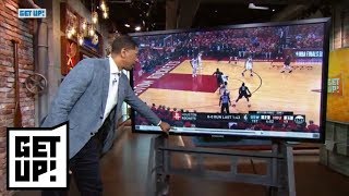 Jalen Rose breaks down film from Warriors' Game 1 win over Rockets | Get Up! | ESPN