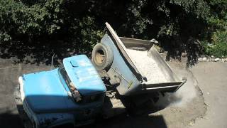 ZIL-MMZ soviet light dump truck