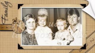 Видео слайд шоу фильм презентация на 50 лет мужчине из фотографий