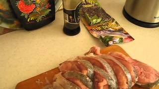 СНОГСШИБАТЕЛЬНЫЙ РЕЦЕПТ КЕТА В ДУХОВКЕ. РЫБА ЛОСОСЁВЫХ ПОРОД. КАМЧАТСКИЙ ДЕЛИКАТЕС.