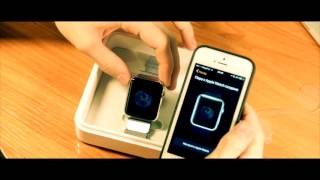 Apple Watch 42mm Stainless Steel Case with Milanese Loop - Распаковка и первая настройка - RVS