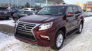 New Red Claret Mica 2015 Lexus GX 460 4WD Premium Package Review - West Edmonton