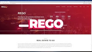 REGO: Платформа недвижимости на блокчейне