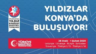 Slovenya - Türkiye U16 23. TBF Uluslararası U16 Yıldız Erkekler Turnuvası