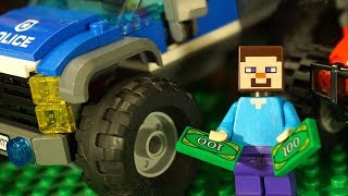 Лего НУБик Майнкрафт и Машинки Лего Полиция Мультфильмы и Мультики LEGO Minecraft Видео для Детей