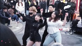 에너자이주(Energyju) ♩Psy Gentleman♪ Chocolate 직캠(Fancam) 홍대 Busking(버스킹) 200202