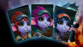 League of Legends: Rocket Girl Tristana (Punk Chroma Pack)
