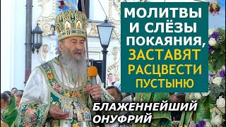 Проповедь Митрополита Онуфрия на свой День Ангела, Лавра, 25 июня 2021