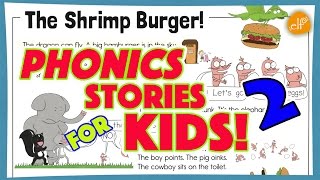 Phonics Stories for Kids - Part 2 - A 12 Stories for Kids - ELF Kids Videos