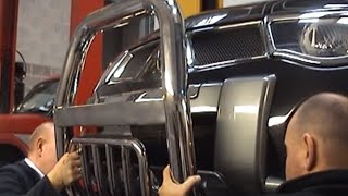 Bull Bar / Nudge / A Bar Fitting On Mitsubishi L200 At 4x4AT (UK)