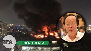Điểm tin RFA | Gần 30 kilogram thủy ngân phát ra môi trường do vụ cháy  nhà máy Rạng Đông