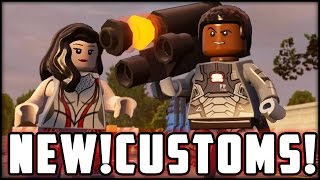 LEGO MARVEL AVENGERS - Customs - Creating Cyborg & WonderWoman!